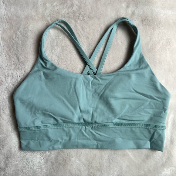 Lululemon Energy Bra Long Line *Medium Support, B–D Cup in Hazy Jade - Picture 12 of 12